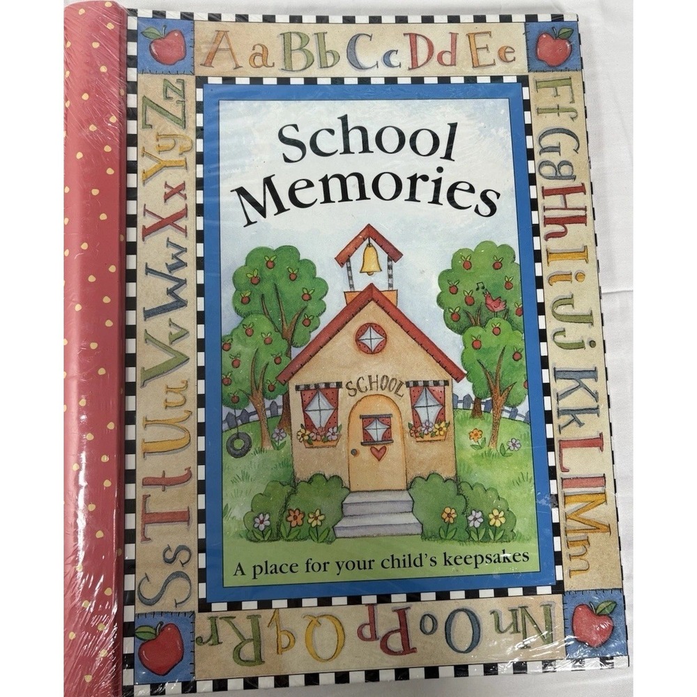 School Memories Keepsake Album Scrapbook Child School Years Memory Book New